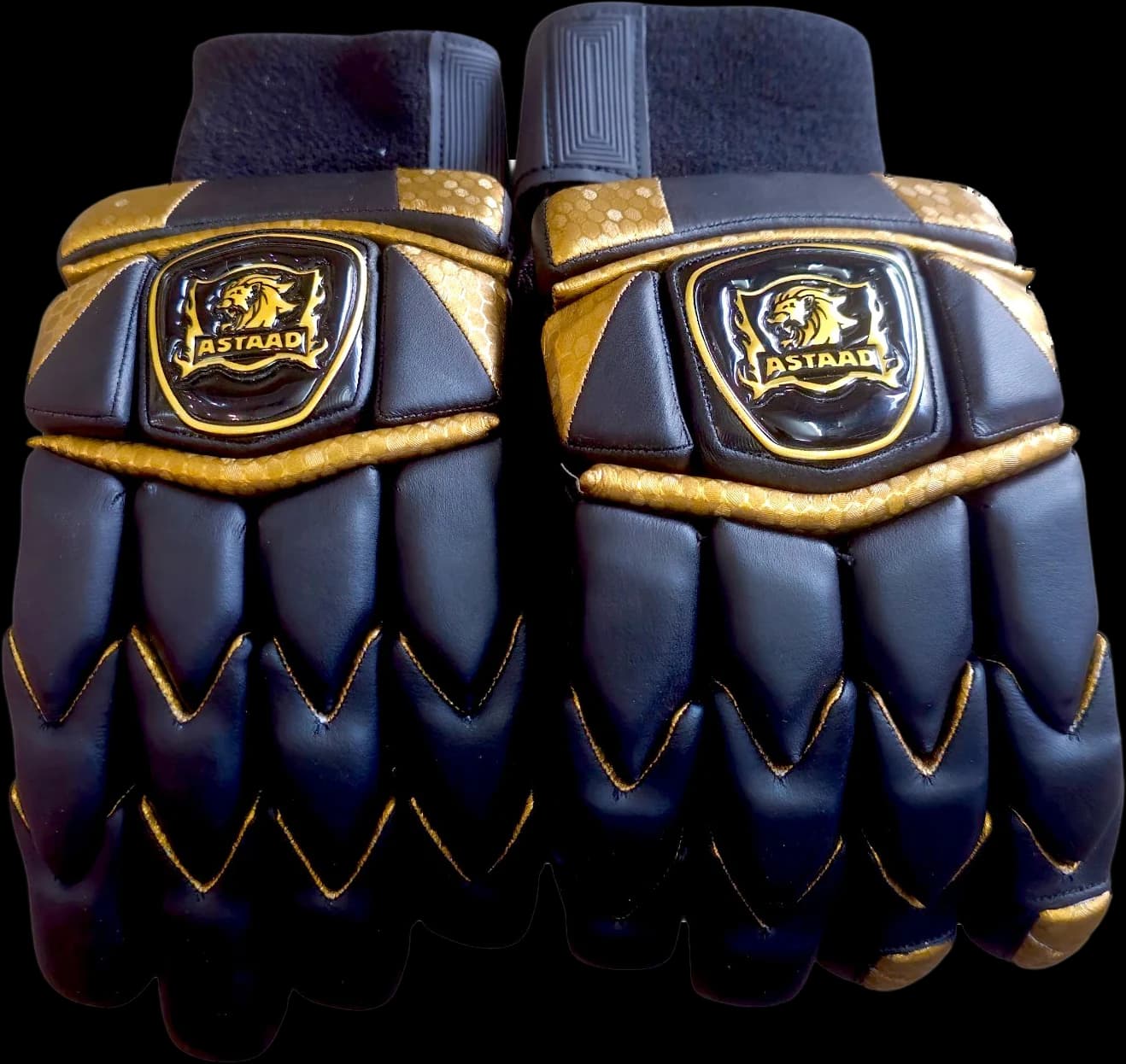 Astaad Falcon Pro Players Black, cricket batting gloves, photo 2 of 4