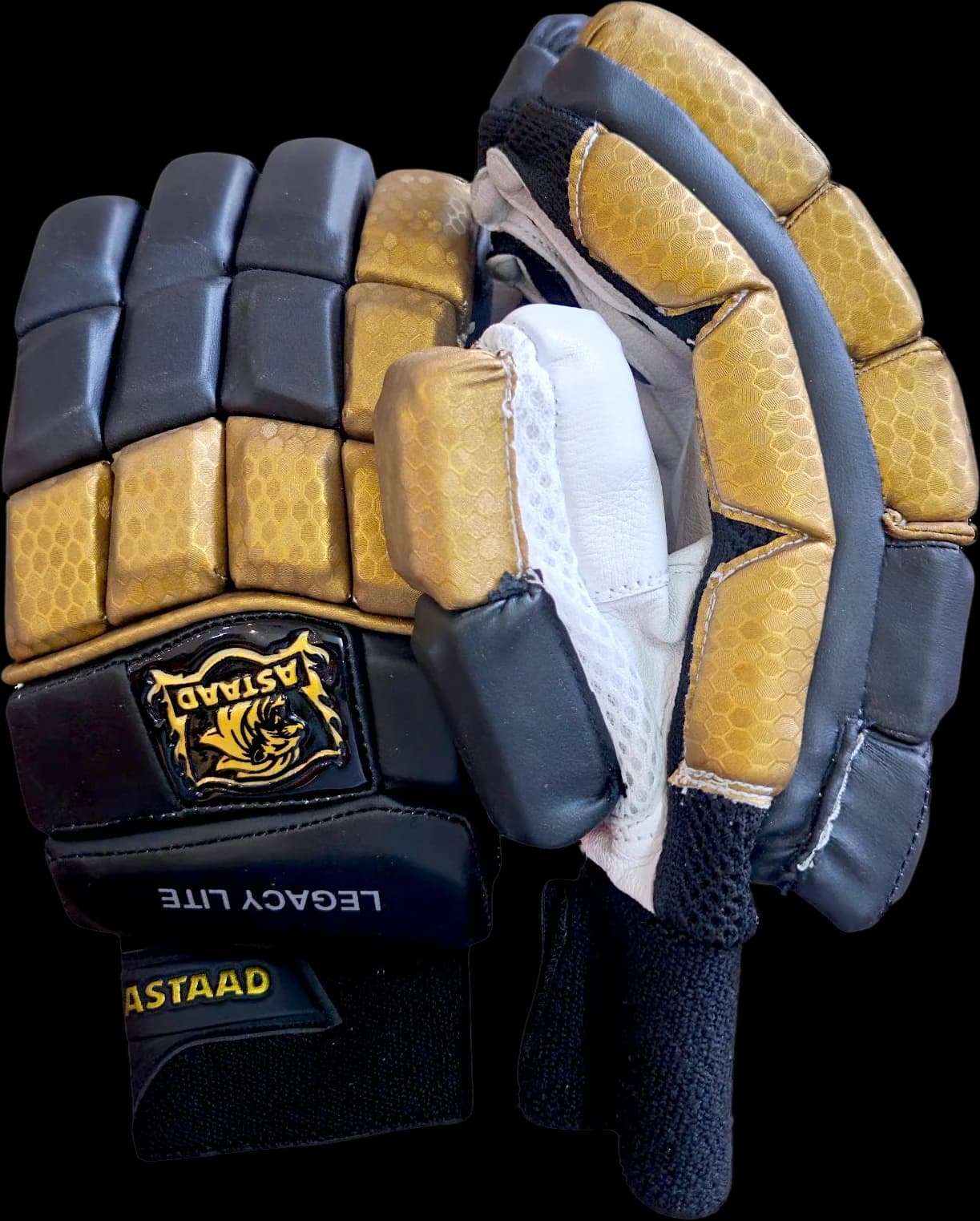 Astaad Legacy Lite Gloves Black, cricket batting gloves, photo 4 of 4