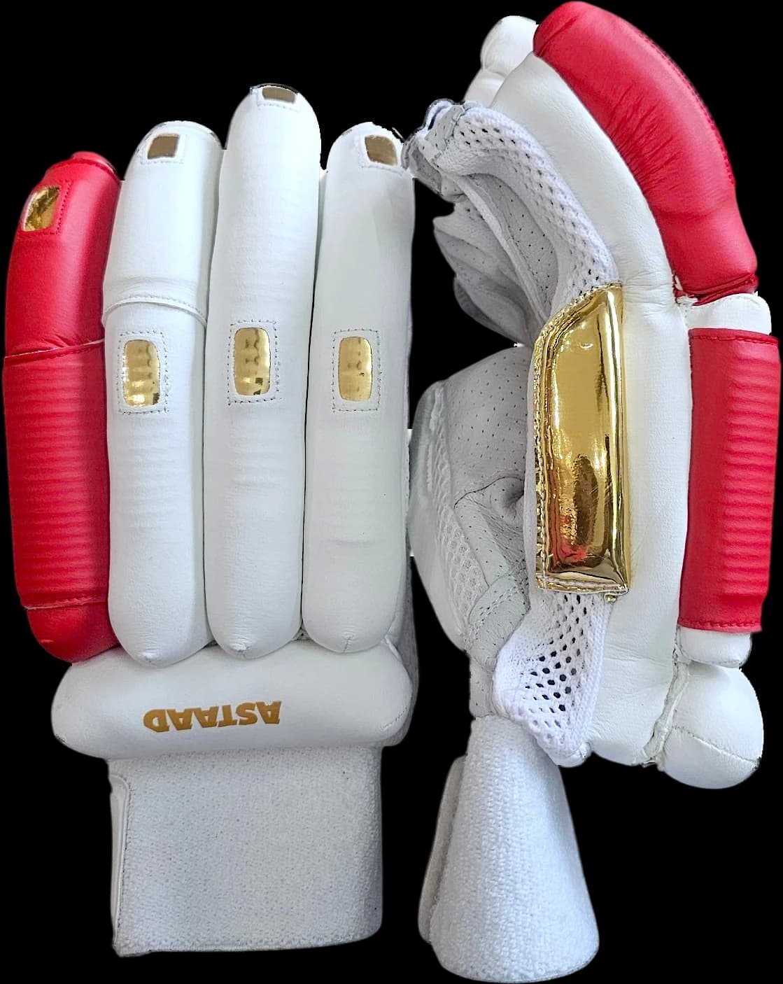 Astaad Classic Pro Red Gloves, cricket batting gloves, photo 3 of 4