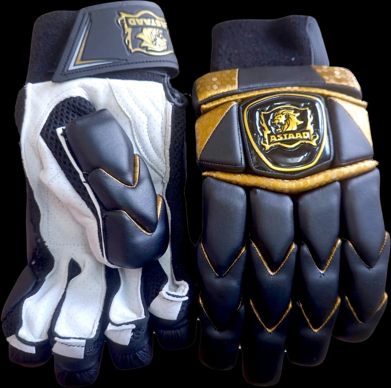 Astaad Falcon Pro Players Black, cricket batting gloves, photo 3 of 4