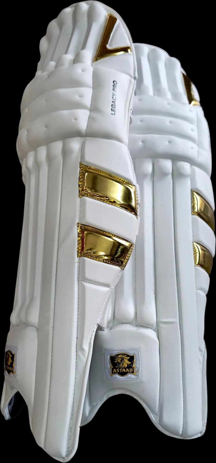 Astaad Legacy Pro Pads White, cricket batting pads, photo 2 of 4