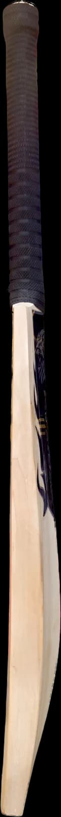 Astaad Black Edition Grade 2 English Willow Cricket Bat, right edge