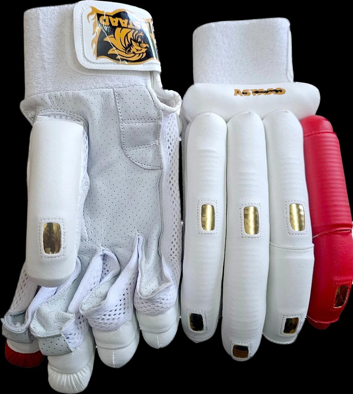 Astaad Classic Pro Red Gloves, cricket batting gloves, photo 2 of 4
