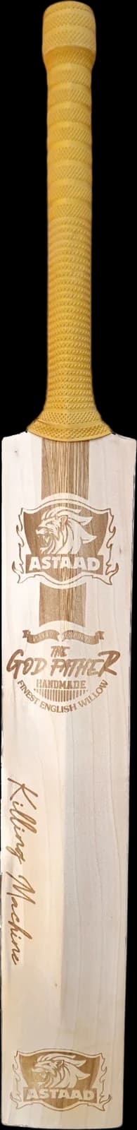 Astaad The Godfather Grade 1+ Players English Willow Cricket Bat, face